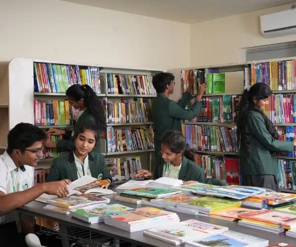 Library and books